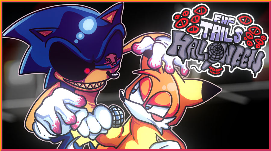 Friday Night Funkin' Sonic.exe and Tails Doll Mod 