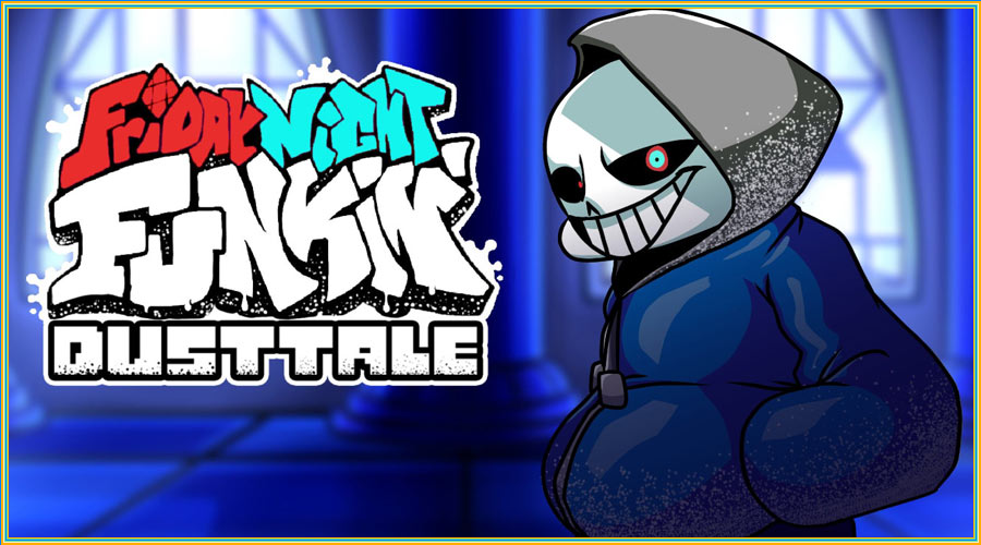 Nightmare Dust sans [Friday Night Funkin'] [Mods]