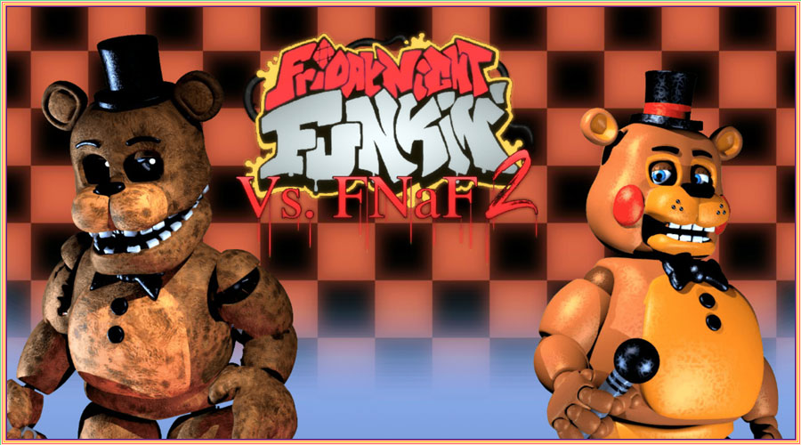 FIVE NIGHTS AT FREDDY'S NO FNF! Friday Night Funkin VS Freddy Fazbear FNAF  