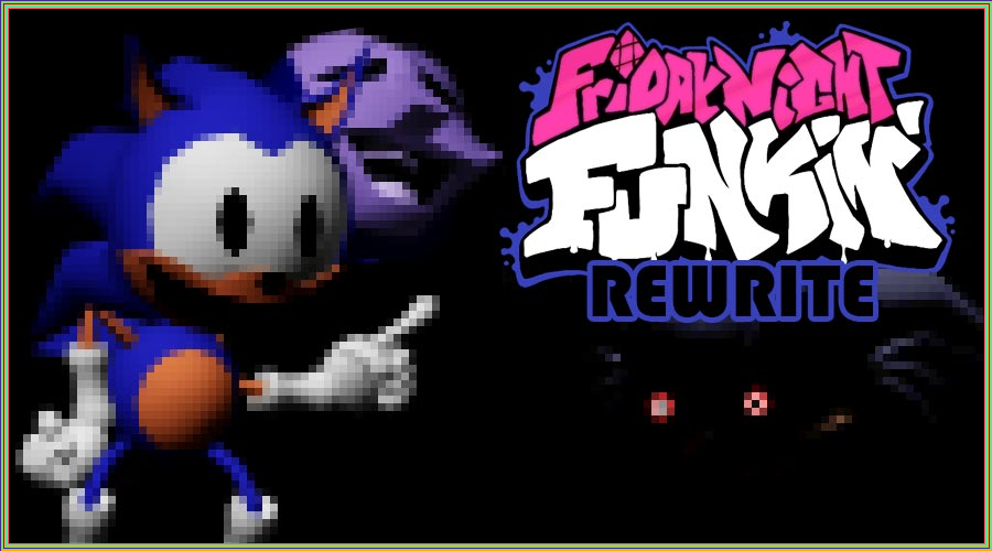 Friday Night Funkin Vs Rewrite (Sonic.exe) Port Grafex Engine by