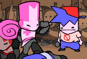 FNF X Castle Crashers: Crashing - Play FNF X Castle Crashers